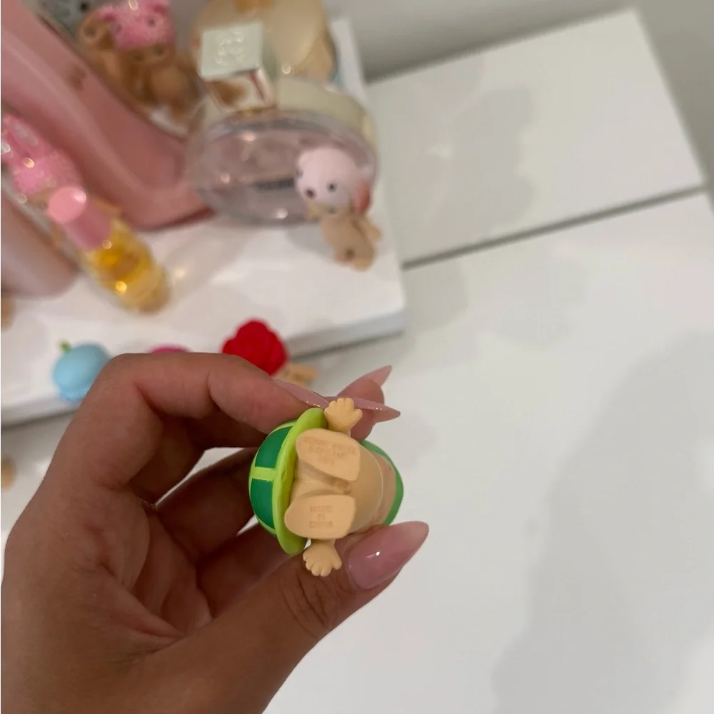 Cute Green Frog Costume Baby Doll Keychain - Kids Toy